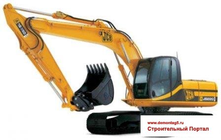 Аренда гусеничного экскаватора JCB js 220