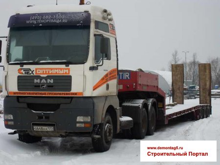 Тягач MAN TGA 33.530 Goldhofer STZ-TL 3-33/80