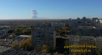 Взрывы боеприпасов под Оренбургом